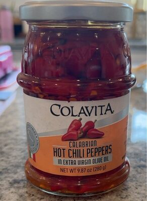 Hot Chili Peppers In Extra Virgin Olive Oil, Hot Chili Peppers