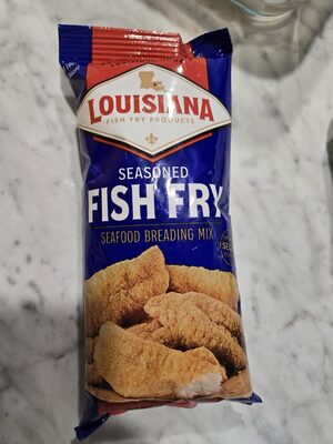 Seasoned Crispy Fish Fry Seafood Breading Mix, Seasoned Crispy