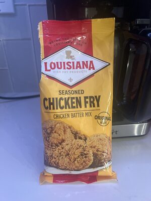 Seasoned Crispy Chicken Fry Chicken Batter Mix, Seasoned Crispy Chicken Fry
