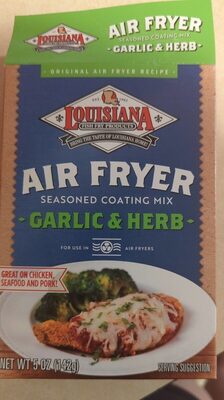 Garlic & Herb Air Fryer Seasoned Coating Mix, Garlic & Herb
