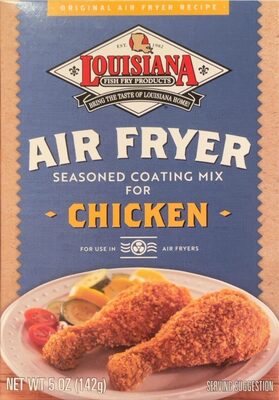 Air Fryer Seasoned Coating Mix For Chicken, Chicken