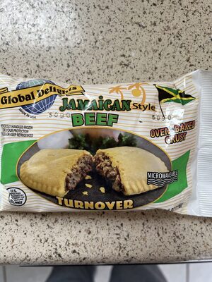 Jamaican Style Beef Turnover