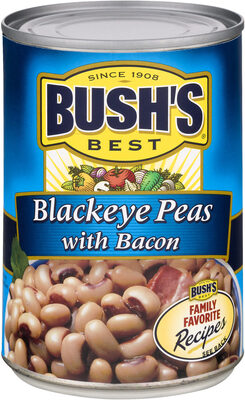 Bush's Blackeye Peas with Bacon 15.5 oz
