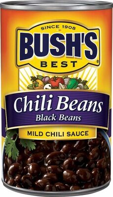 Bush's Black Beans in a Mild Chili Sauce 15.5 oz