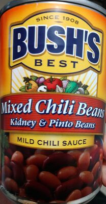 Bush's Mixed Kidney & Pinto Beans in a Mild Chili Sauce 15.5 oz