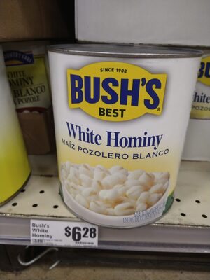Bush's White Hominy 108 oz