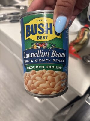 Bush's Reduced Sodium Cannellini Beans 15.5 oz