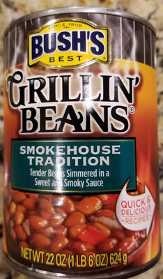 Bush's Smokehouse Tradition Grillin' Beans 22 oz