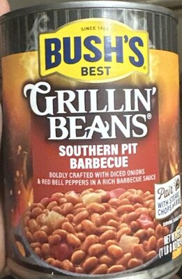 Bush's Southern Pit Barbecue Grillin' Beans 22 oz
