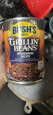 Bush's Steakhouse Recipe Grillin' Beans 22 oz