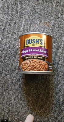 Bush's Maple & Cured Bacon Baked Beans 16 oz