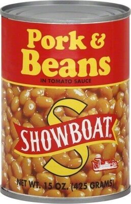 SHOWBOAT Pork & Bean 15 oz