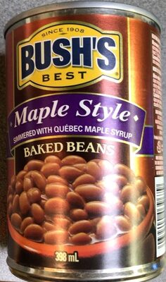 Bush's Best, Baked Beans, Maple Style, Maple Style