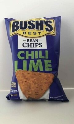 Chili Lime Bean Chips, Chili Lime
