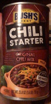 Mild Original Chili Mix Starter, Mild, Original