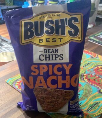 Spicy Nacho Bean Chips, Spicy Nacho