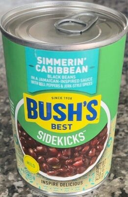 Simmerin' Caribbean Black Beans In A Mild Jamaican-Inspired Sauce Sidekicks, Simmerin' Caribbean