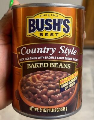 Country Style Thicker, Sweeter, Richer With Bacon & Extra Brown Sugar Baked Beans, Country Style