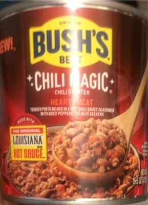 Hearty Heat Tender Pinto Beans In A Hot Chili Sauce Seasoned With Aged Peppers For Heat Seekers Chili Magic Chili Starter, Hearty Heat