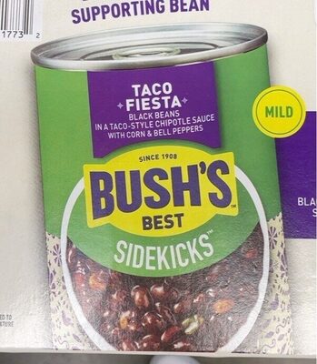 Taco Fiesta Black Beans In A Taco-Style Chipotle Sauce With Corn & Bell Peppers Sidekicks, Taco Fiesta