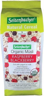 Raspberry Blackberry Organic Musli Cereal, Raspberry Blackberry