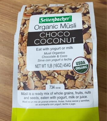 Choco Coconut Organic Musli, Choco Coconut