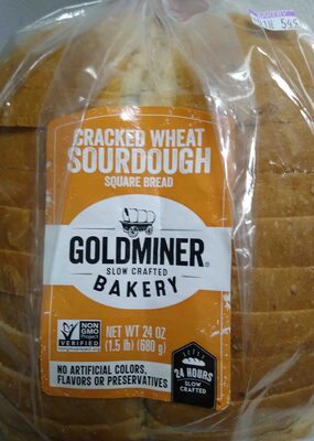 Cracked Wheat Souare Bread, Cracked Wheat