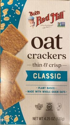 Classic Thin & Crisp Oat Crackers, Classic