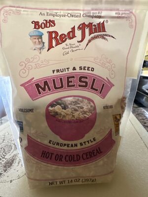 Fruit & Seed Muesli Hot Or Cold Cereal, Fruit & Seed