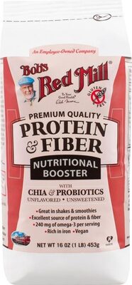 Protein & Fiber Nutritional Booster With Chia & Probiotics