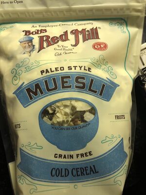 Paleo Style Muesli Cold Cereal, Paleo Style