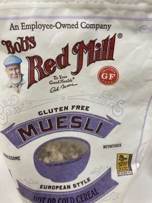 European Style Muesli Gluten Free Hot Or Cold Cereal, European Style Muesli
