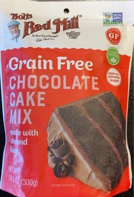 Chocolate Grain Free Cake Mix, Chocolate