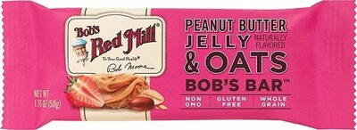 Peanut Butter, Jelly & Oats Flavored Bob's Bars, Peanut Butter, Jelly & Oats