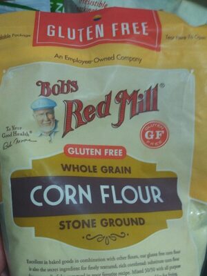 Whole Grain Stone Ground Corn Flour, Whole Grain