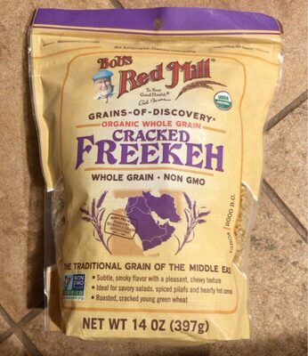 Organic Whole Grain Cracked Freekeh, Whole Grain