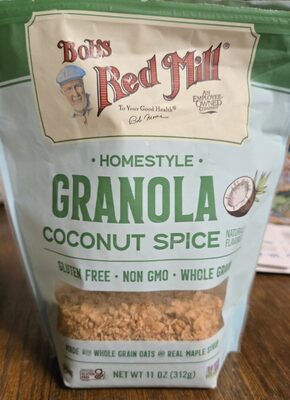 Coconut Spice Flavored Homestyle Granola, Coconut Spice