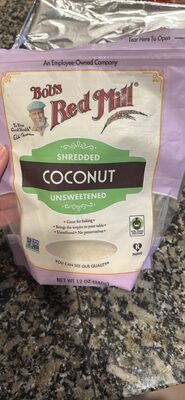 Unsweetened Shredded Coconut, Unsweetened