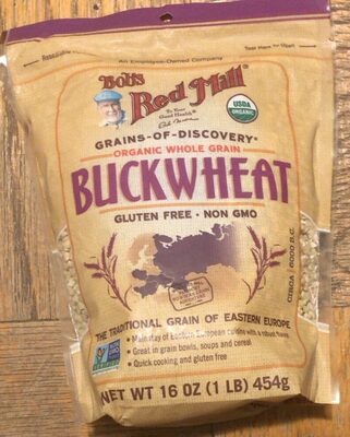 Organic Whole Grain Buckwheat, Whole Grain