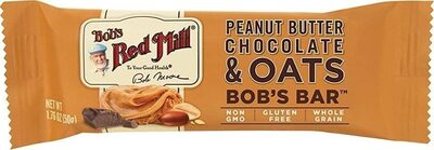 Peanut Butter, Chocolate & Oats Bob's Bars, Peanut Butter, Chocolate & Oats