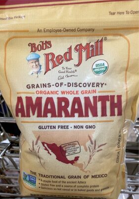 Organic Whole Grain Amaranth, Whole Grain