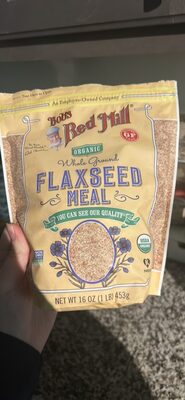 Organic Whole Ground Flaxseed Meal