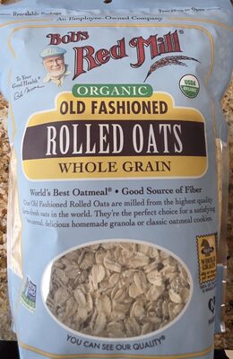 Old Fashioned Rolled Oats Whole Grain, Old Fashioned Rolled Oats