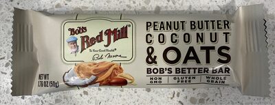 Peanut Butter Coconut & Oats Bob's Bar, Peanut Butter Coconut & Oats