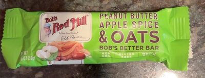 Peanut Butter Apple Spice & Oats Bob's Bar, Peanut Butter Apple Spice & Oats