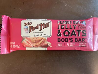 Peanut Butter Jelly & Oats Flavored Bob's Bars, Peanut Butter Jelly & Oats