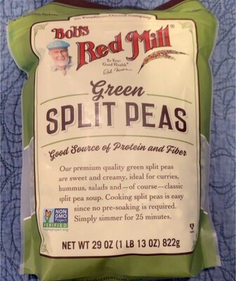 Green Split Peas, Green