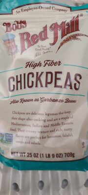 High Fiber Chickpeas