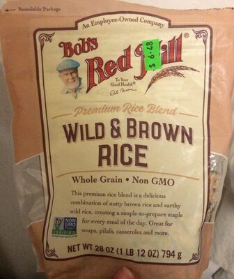 Premium Wild & Brown Rice Blend, Wild & Brown