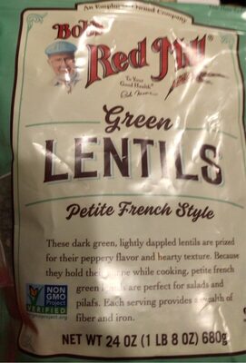 Petite French Style Green Lentils